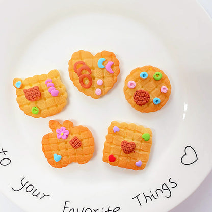 5Pcs Food Acrylic Apple & Heart Charms, Flatback Resin Cabochons for DIY Jewelry, Earrings, Bracelets, Keychains, Festive Decor, Homemade Gifts, Phone Cases, Water Bottles, Hair Accessories - Crafting Accessories