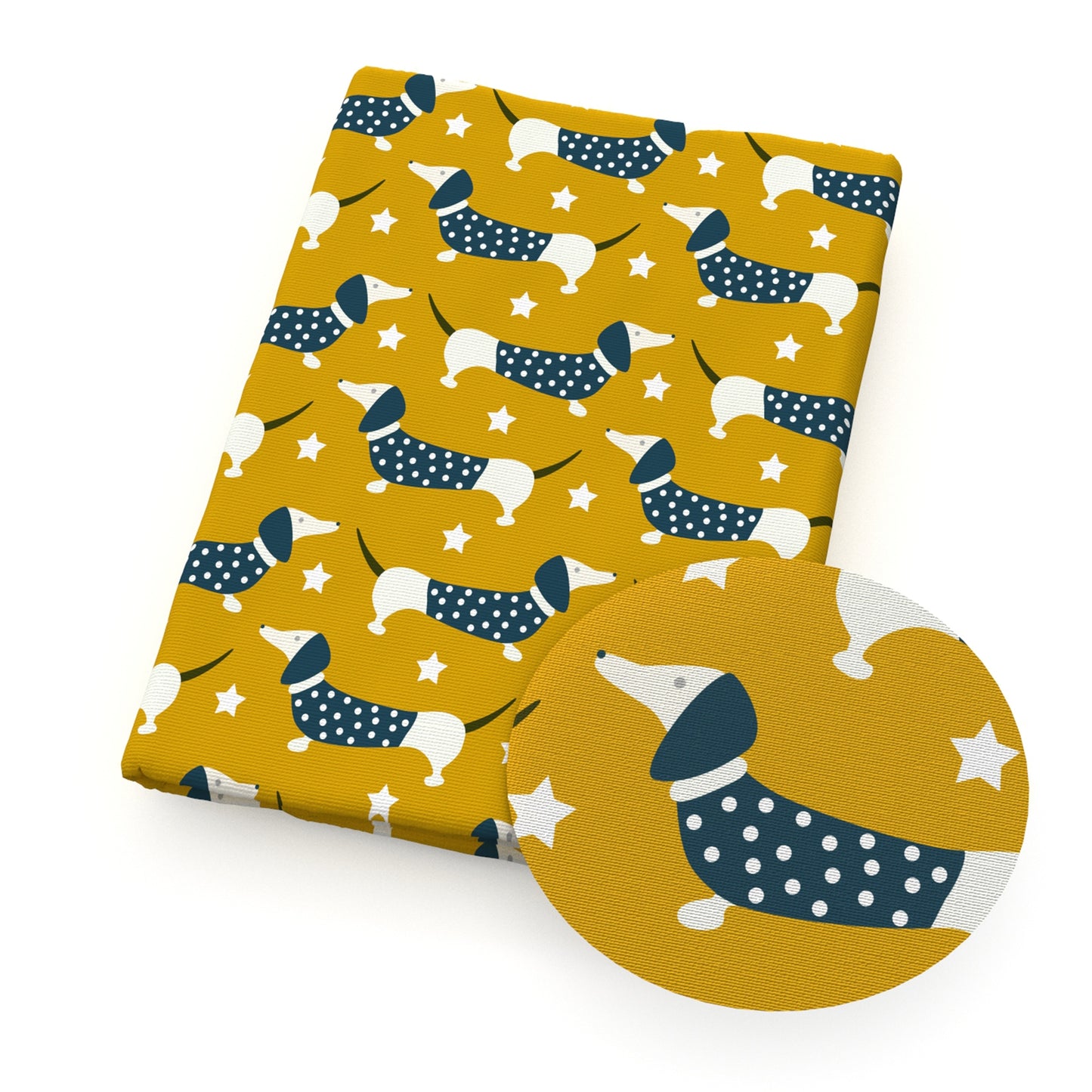 dogpuppy star starfish fabric