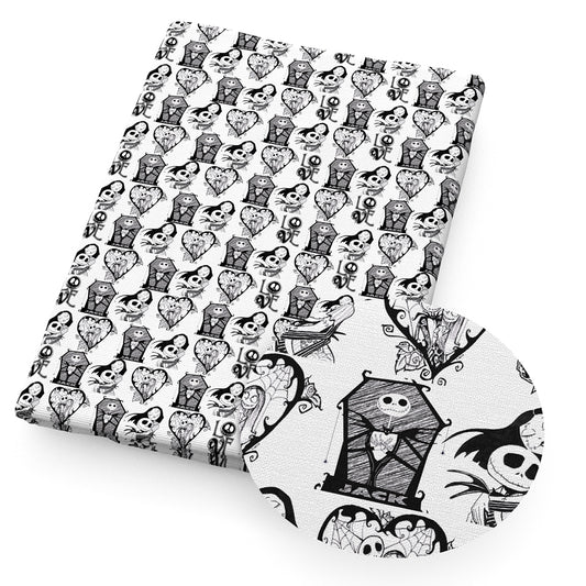 skellington the nightmare before christmas fabric
