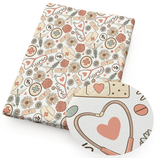 medical design theme fabric