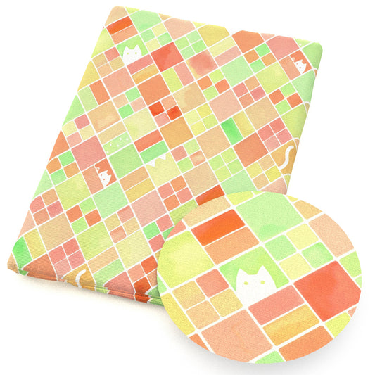 plaid grid fabric