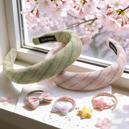 Stripe Versatile Wide Padded Headband