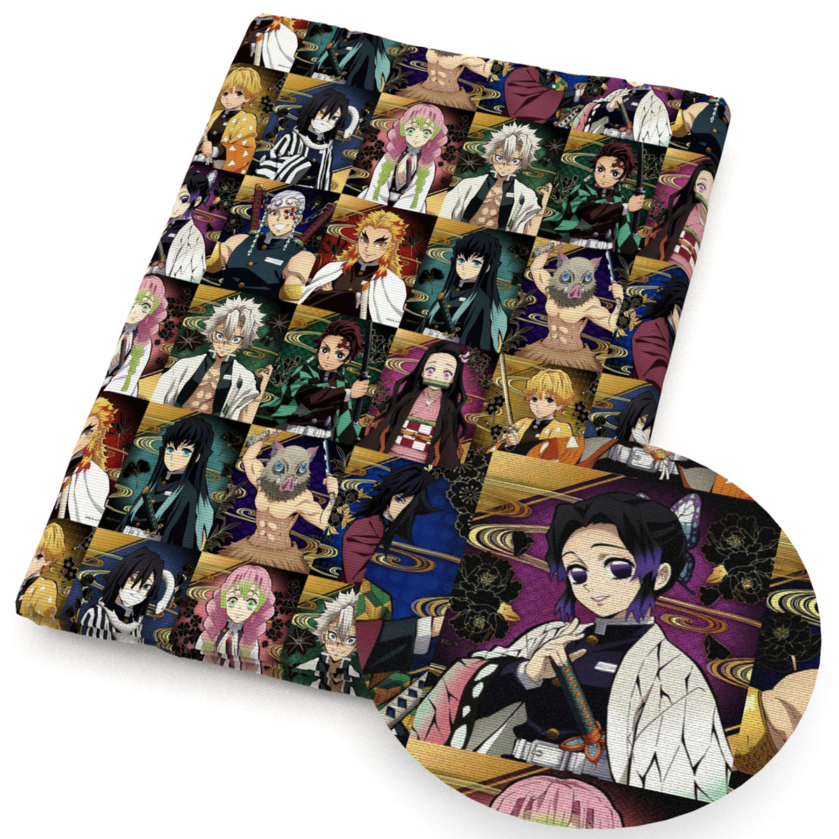 cartoon printed fabric
