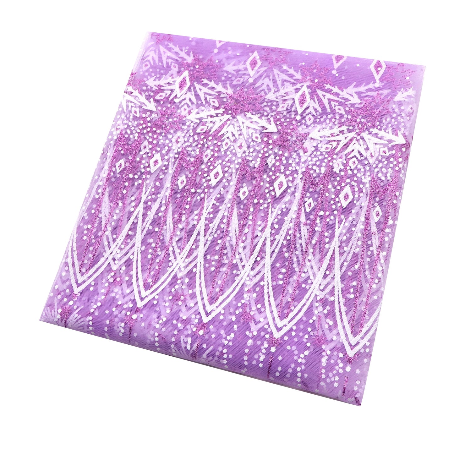 1Pc 59x19.68inch(150x50cm) glitter Tulle Mesh fabric, Suitable For Handmade DIY Party Decoration, Background Decoration, Table Decoration Fabrics And Other Multi-purpose