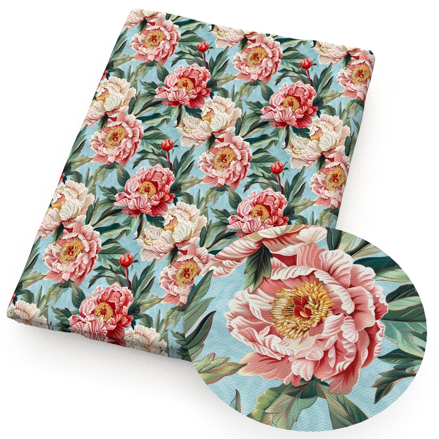peony fabric