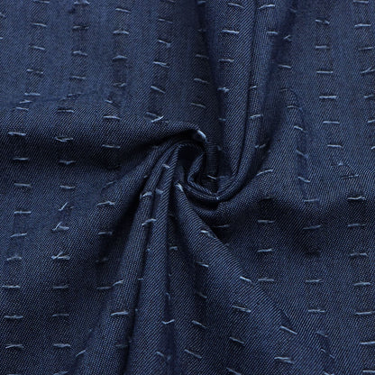 1Pc solid Pre-Washed ripped hole Denim Fabric - 59x19.68inch(150x50cm)  DIY Crafts Projects, DIY Wallet Making