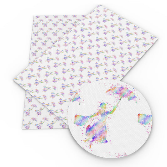 girl umbrella 50*145cm20x58" fabric