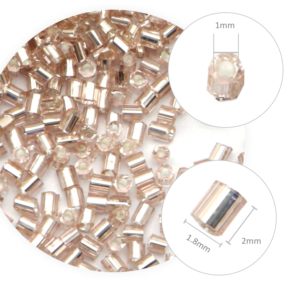 10g/pack Golden Series Miyuki Seed Beads Plain Solid Color Loose Spacer Acrylic Beads with Hole for Jewelry Making DIY Bracelet Necklace Chain Earrings Charm Bangle Decors Craft Accessories