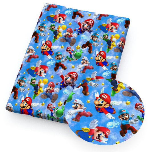 mario super mario nin nintendoprincess peach fabric