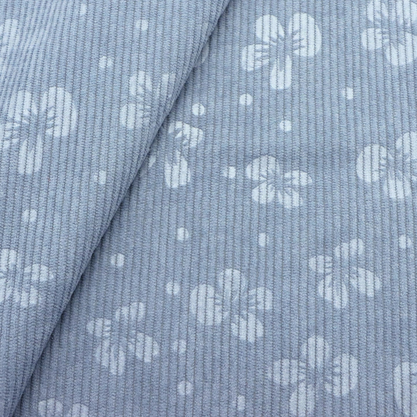 Flower Corduroy Polyester Velvet Fabric,19.68X59inch, Pre-Cut Quilting Material for DIY Wallet Crafts DIY Craft For Small Bags, Cushions, Wallets, Toys, Coin Purses Patchwork, Handmade Doll Breathable