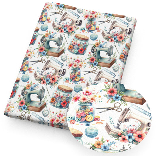 flowerfloral sewing machine diydiy sewing tool pattern fabric