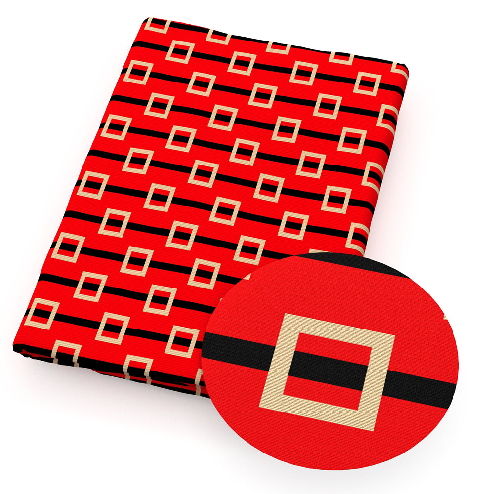 santa claus christmas fabric