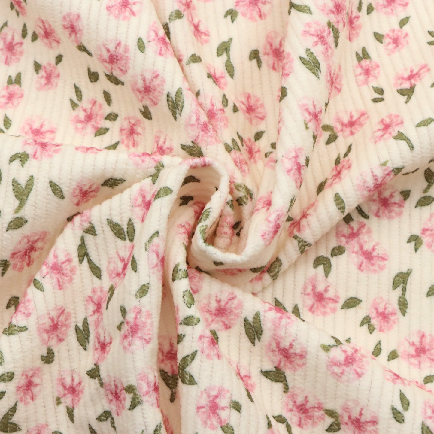 1Pc 59x19.68inch(150x50cm) flower Corduroy Fabric Velvet Stripe Fabric - Soft & Durable Polyester Material, Pre-Cut for DIY Sofa Covers & Handmade Projects