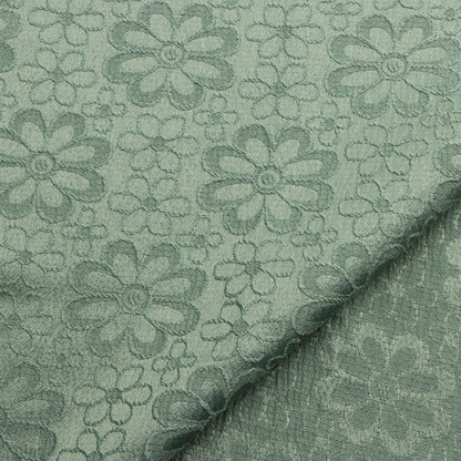 1Pc solid flower Jacquard Fabric - 62.99x19.68inch(160x50cm) Pre-cut Fabric,Perfect for DIY Sewing,Bags,Party Decor, Tablecloths, Gift Wrapping,Cushions & Furniture Covers