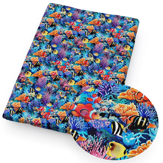 ocean series fish fabric