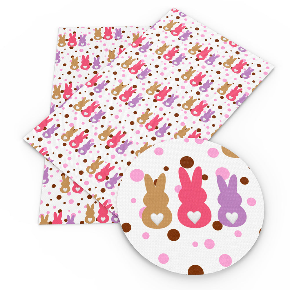 love rabbit bunny fabric