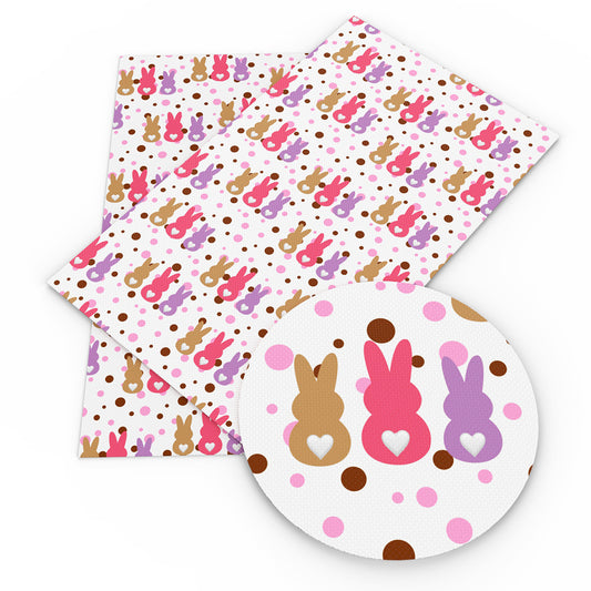 love rabbit bunny fabric