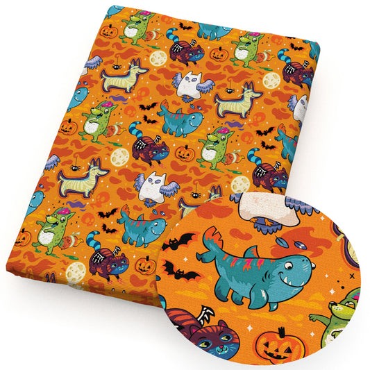 halloween fabric