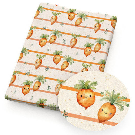 carrot leaf leaves tree fabric