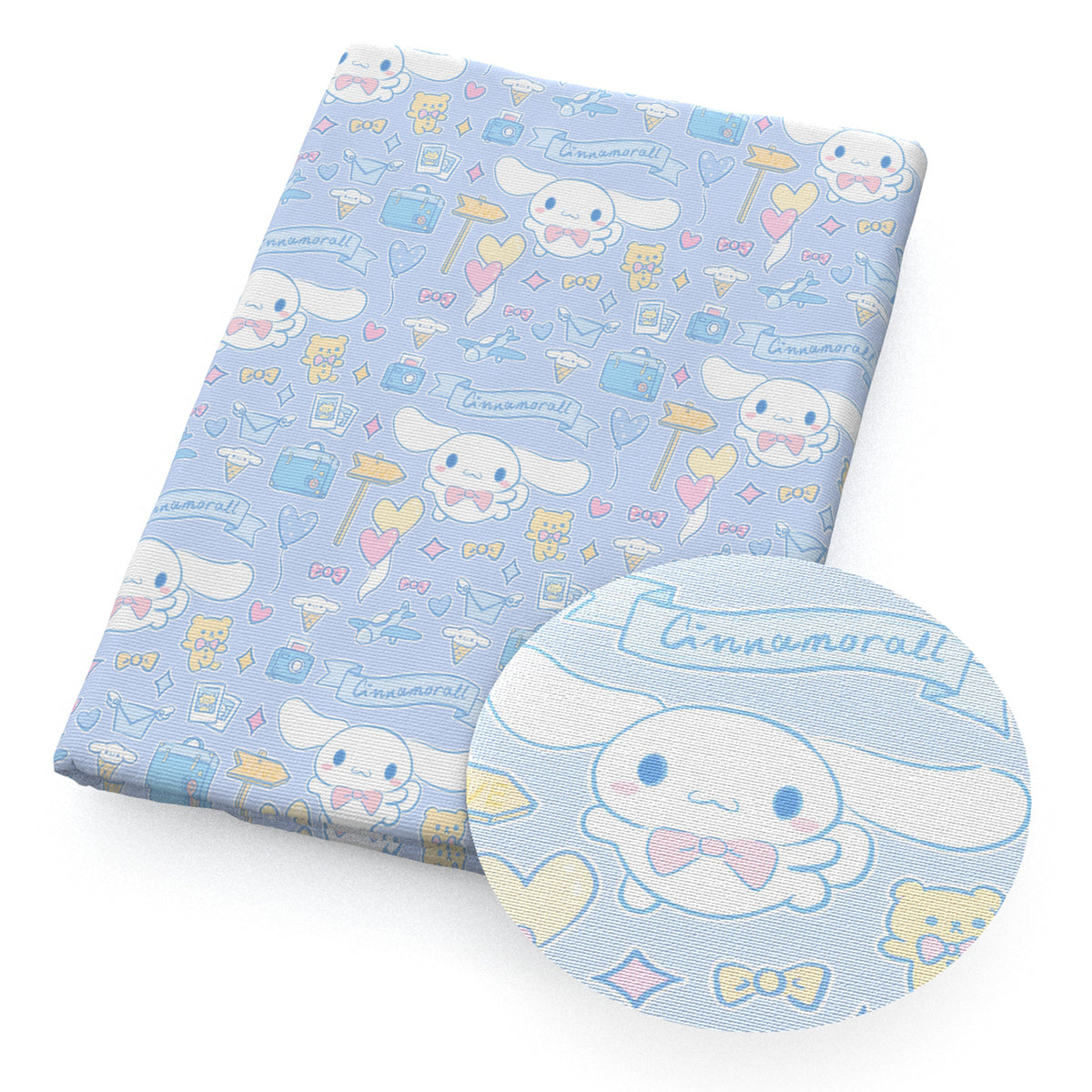 cartoon printed fabric