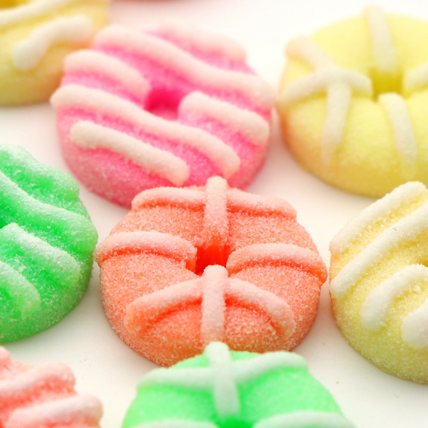 10Pcs/pack Virbant Colors Frosted Donuts Acrylic Charms,3D Flatback Resin Cabochons for DIY Jewelry, Earrings, Bracelets, Keychains, Festive Decor, Homemade Gifts, Phone Cases, Water Bottles, Hair Accessories - Crafting Accessories