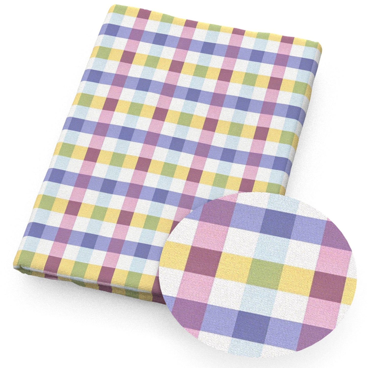 plaid grid color series fabric