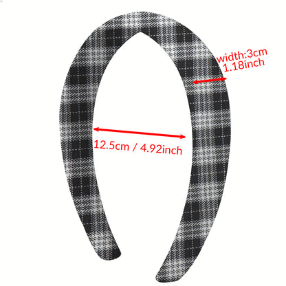 plaid Headband