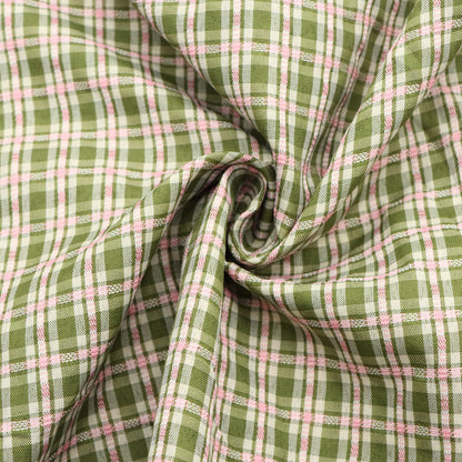 Vintage Plaid Squares Fabric - 62.99x19.68inch Perfect for Home Decor, Tablecloths, Curtains, Couch Covers, Pillows & Handmade Crafts, Home Decor Fabric | Plaid Pattern | Durable Fabric, Plaid Fabric