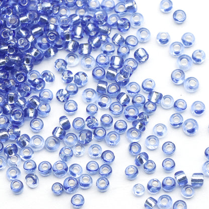 10g/pack 12/0 Transparent Miyuki Seed Beads Plain Solid Color Loose Spacer Acrylic Beads with Hole for Jewelry Making DIY Bracelet Necklace Chain Earrings Charm Bangle Decors Craft Accessorie