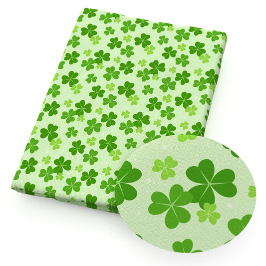 st. patrick's day clovershamrock fabric