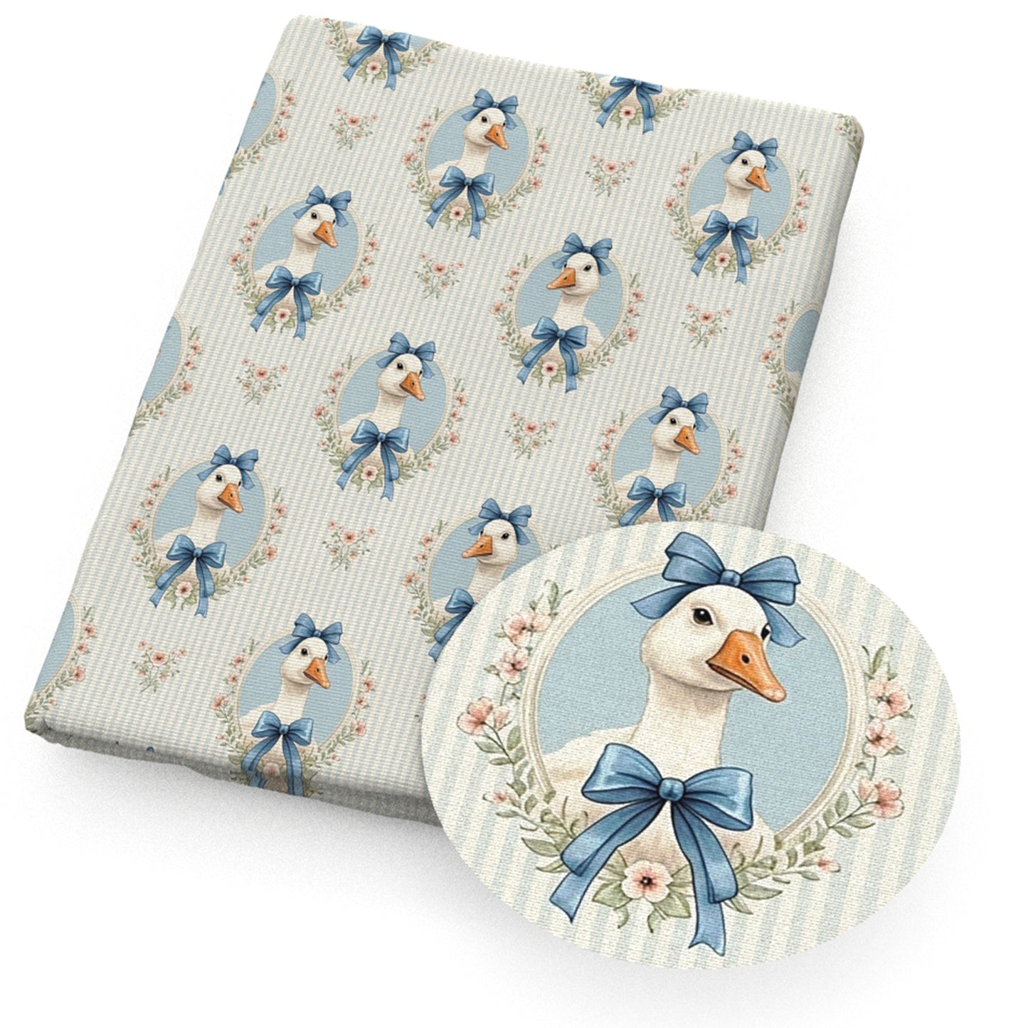 duck stripe fabric