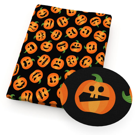halloween pumpkin fabric