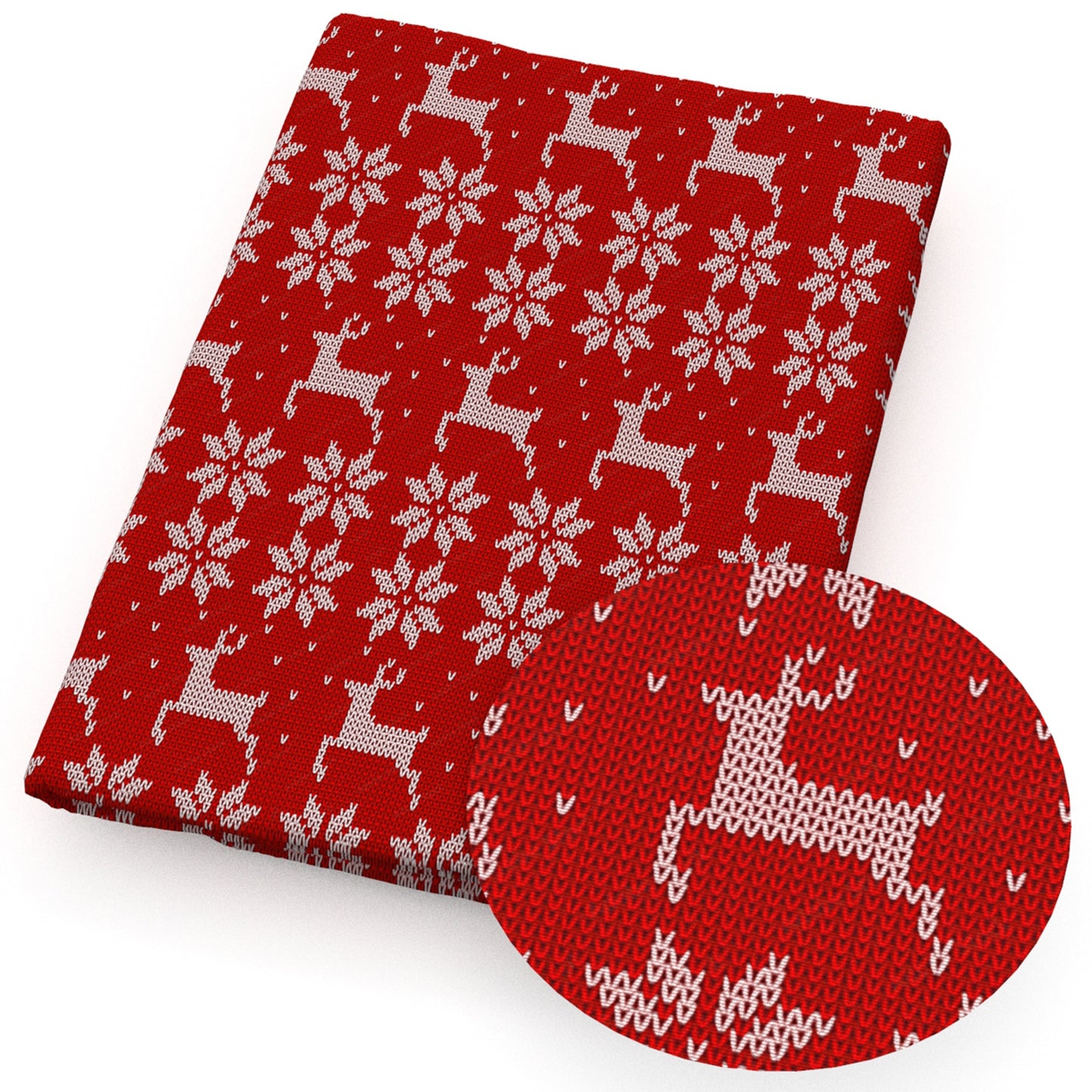 christmas day deerreindeer giraffe snowflakesnow fabric
