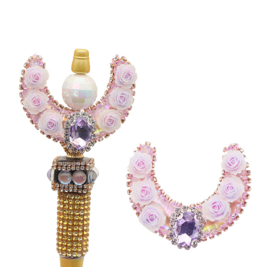 1PC Moon Rhinestone Bead with Opal Effect - Faux Crystal Spacer for DIY Jewelry Making, Bracelets, Necklaces, Earrings & Crafts