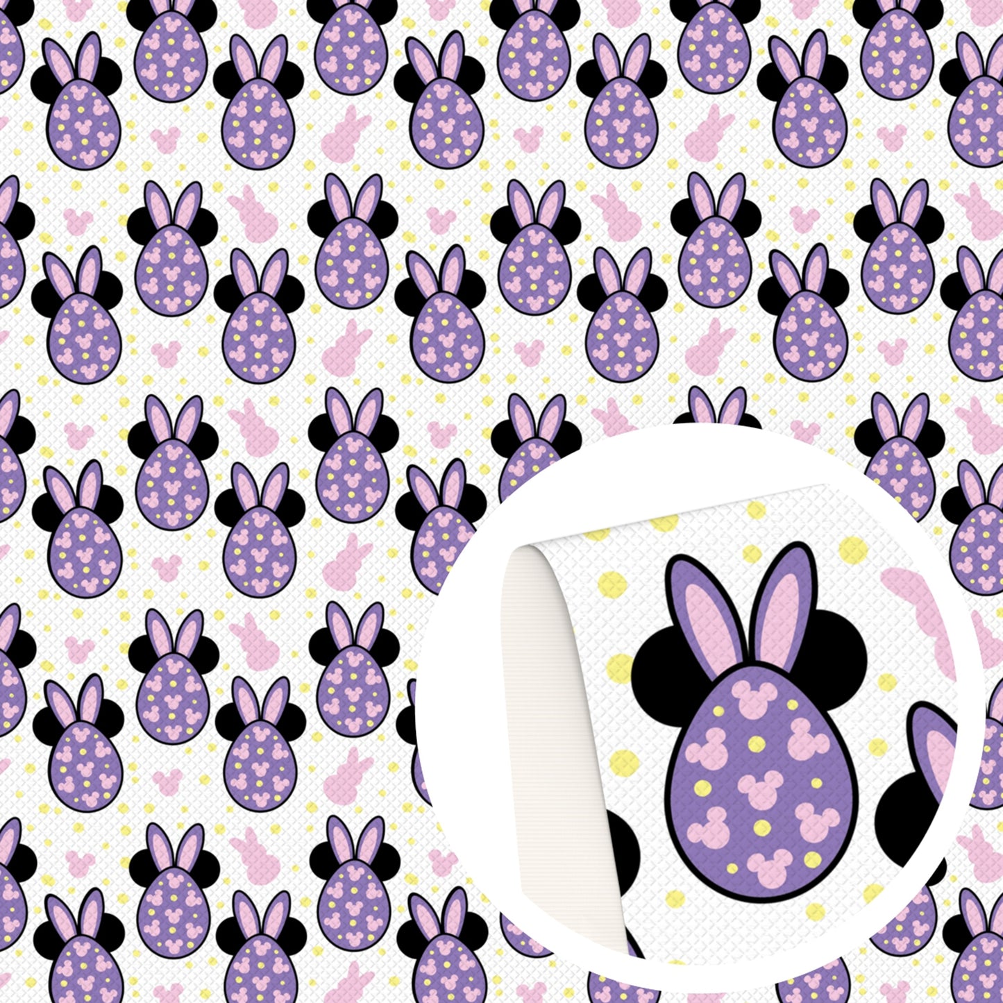 easter bunny rabbit cartoon fabric