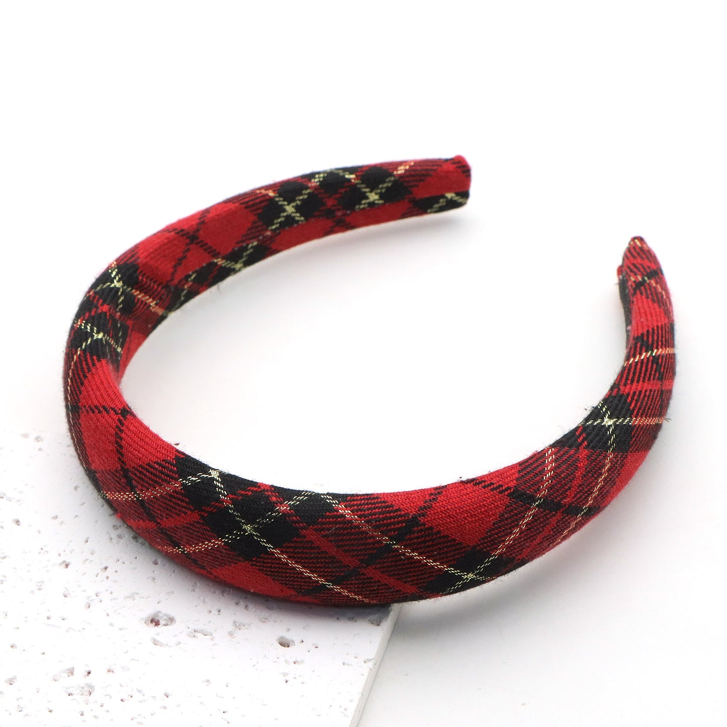Vintage Checkered Headband