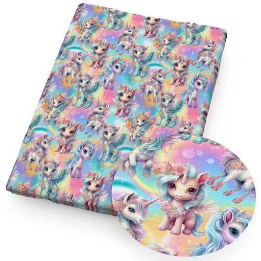 tie dye unicorn fabric