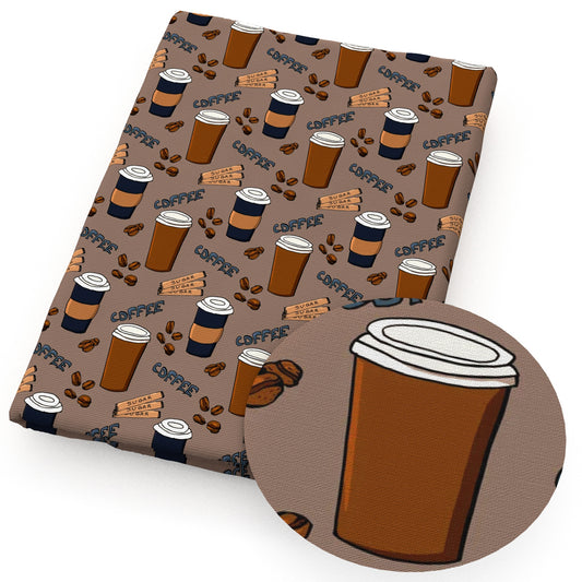 coffee fabric