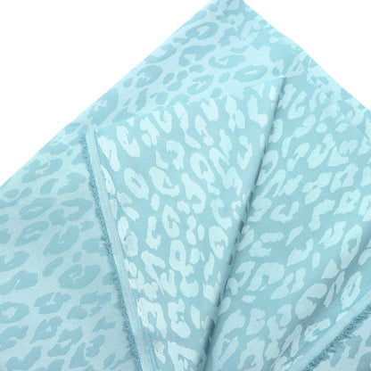 1pc ,19.69x59.06inch(50x150cm)  ,small leopard print dark satin face jacquard fabric ,for Party Decorations, and Craft Projects, Hair Ties, DIY Quilting & Sewing, Patchwork, Backdrop Fabric | bow Pattern