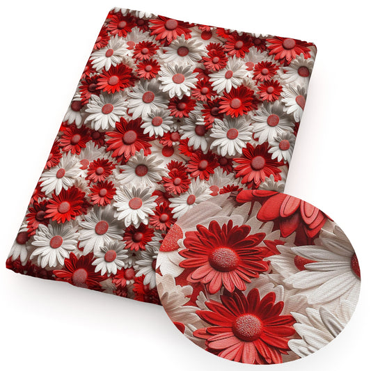 flowerfloral daisy imitation embroidery series fabric