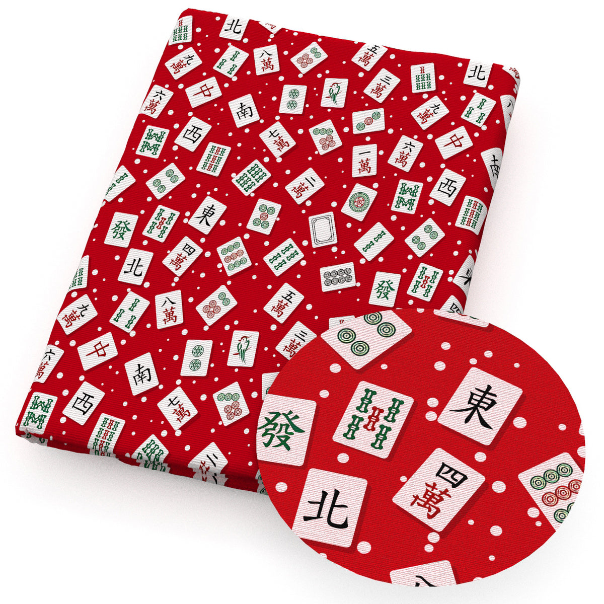 mahjong fabric