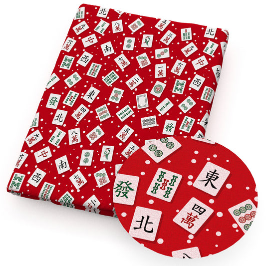 mahjong fabric