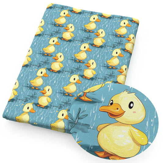 duck flowerfloral fabric