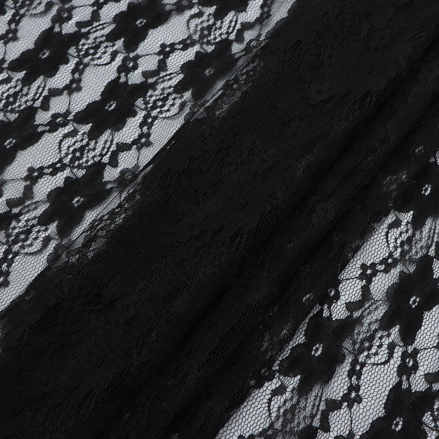 1Pc solid flower Printed Premium Lace Fabric - 59x19.68inch(150x50cm) Pre-cut Fabric,Perfect for DIY Sewing,Bags,Party Decor, Tablecloths, Gift Wrapping,Cushions & Furniture Covers