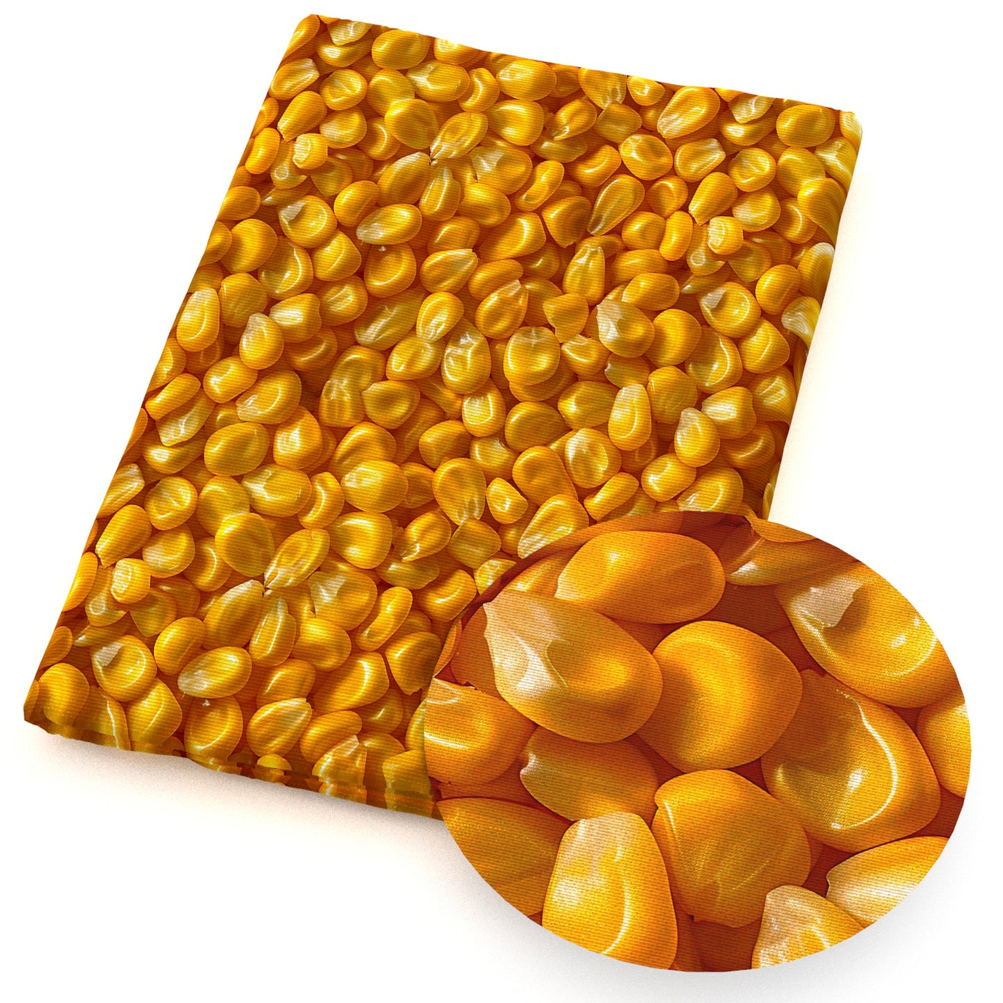 corn simulated food fabric