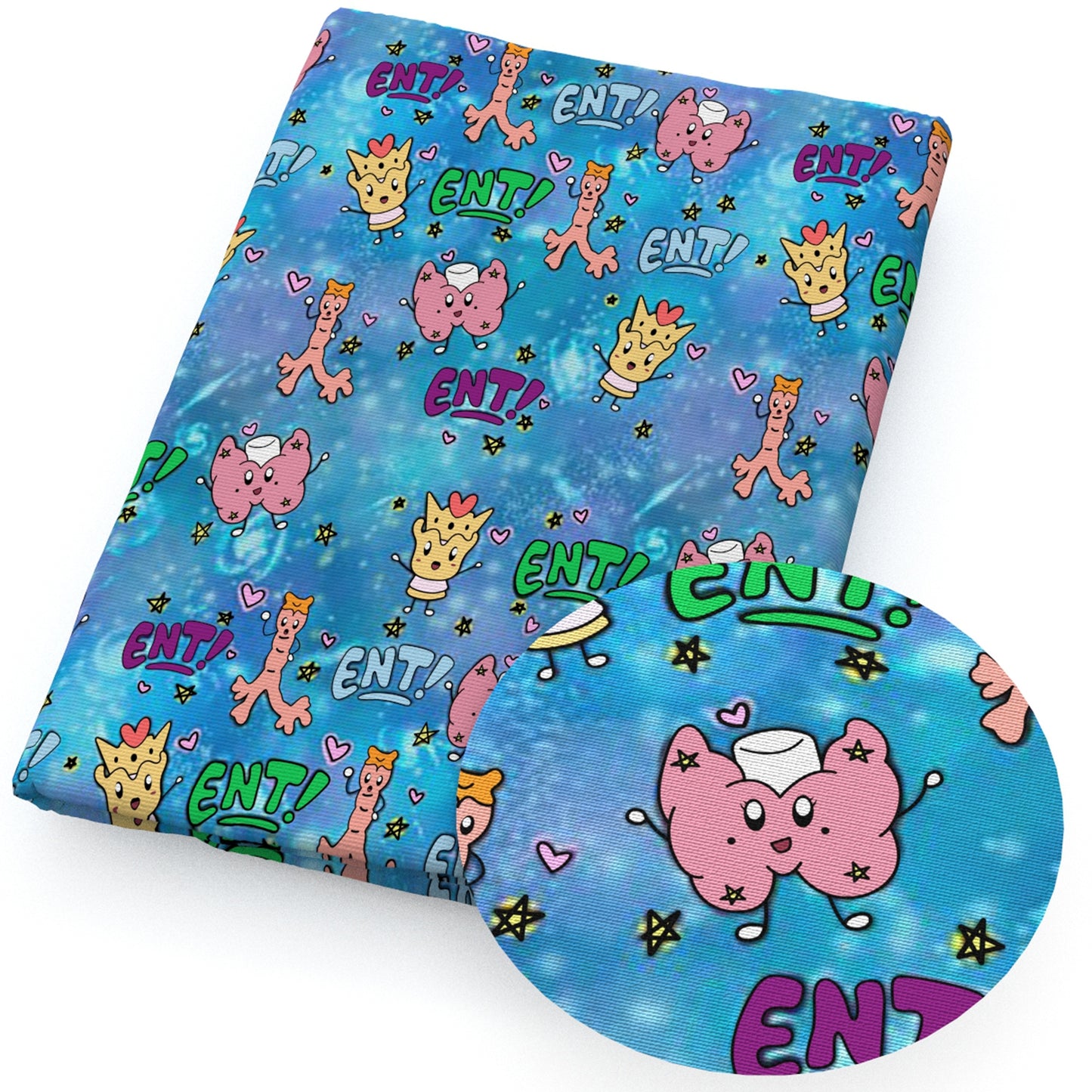 medical design theme fabric