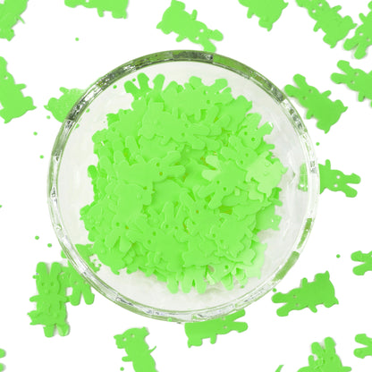 1 Pack of 10g Colorful Rabbit Sequins - DIY Handmade Animal Sequins for Sewing Accessories, Skirt, Dress Decor  Paillettes For Spring DIY Jewelry & Craft Making