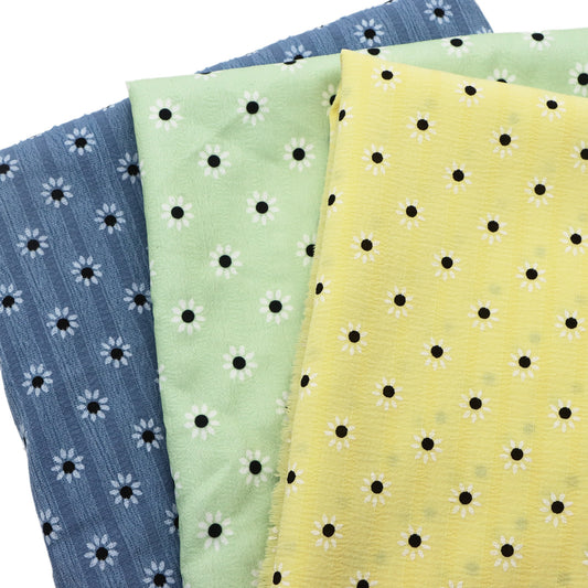 1Pc flower Chiffon Fabric - 59x19.68inch(150x50cm) Pre-cut Fabric,Perfect for DIY Sewing,Bags,Party Decor, Tablecloths, Gift Wrapping,Cushions & Furniture Covers