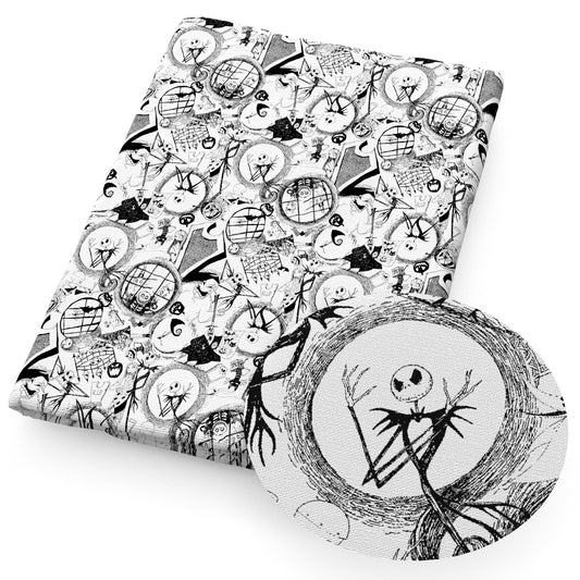 skellington the nightmare before christmassally halloween fabric