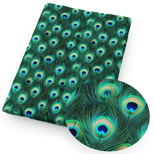 peacock pattern fabric